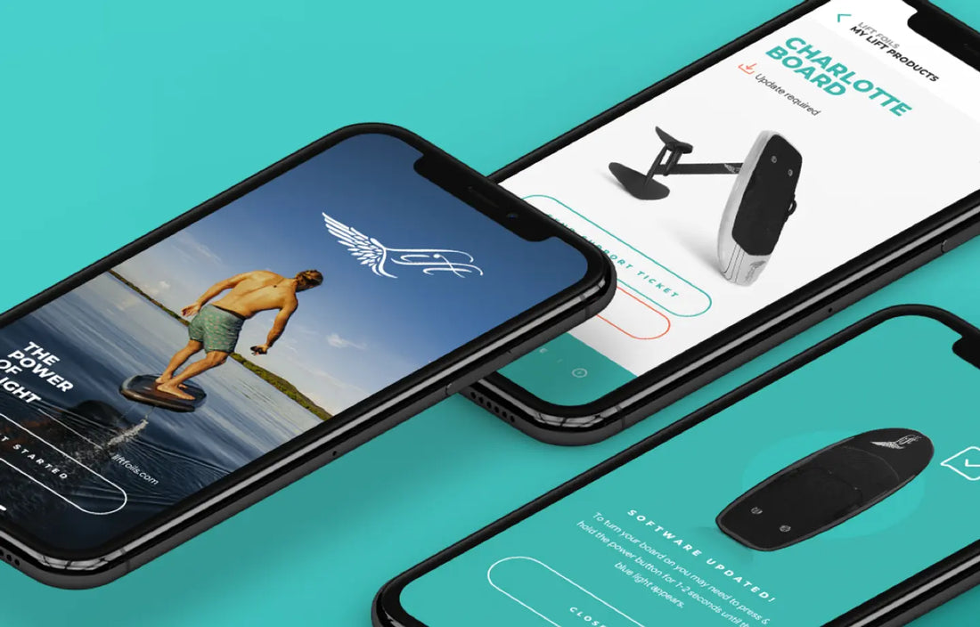 THE NEW LIFT FOILS APP