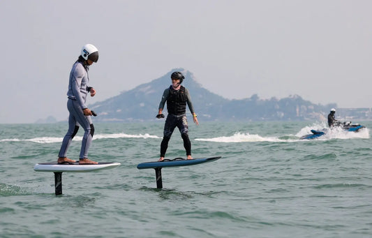 WORLD RECORD - CROSSING THE GULF OF THAILAND VIA EFOIL